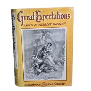 Great Expectations by Charles Dickens w/ 46 Illustrations By Norman Lindsay 1947